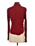 Express 100% Silk Burgundy Long Sleeve Silk Top Size 5 - 6 - photo 2