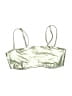 Imsy Metallic Silver Swimsuit Top Size L - photo 1