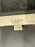 Ann Taylor LOFT 100% Polyester Gray 3/4 Sleeve Blouse Size S - photo 7