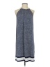 MICHAEL Michael Kors Chevron-herringbone Blue Casual Dress Size S - photo 1