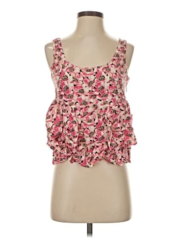 Juicy Couture Sleeveless Silk Top (view 1)