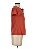 Belle Du Jour Orange Short Sleeve Blouse Size XS - photo 4