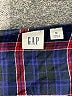 Gap 100% Rayon Plaid Blue Casual Dress Size M - photo 7