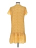 Unbranded 100% Polyester Yellow Orange Casual Dress Size S - photo 2