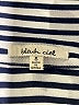 Bleuh Ciel 100% Polyester Stripes Silver Long Sleeve Blouse Size S - photo 7