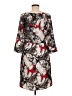 LAVIA 18 100% Polyester Print Gray Cocktail Dress Size 18 - photo 2