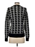 Lou & Grey Houndstooth Black Pullover Sweater Size XS - photo 2