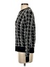 Lou & Grey Houndstooth Black Pullover Sweater Size XS - photo 5