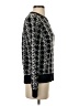 Lou & Grey Houndstooth Black Pullover Sweater Size XS - photo 4