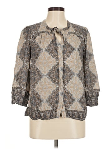 Joie 3/4 Sleeve Button-Down Shirt (view 1)
