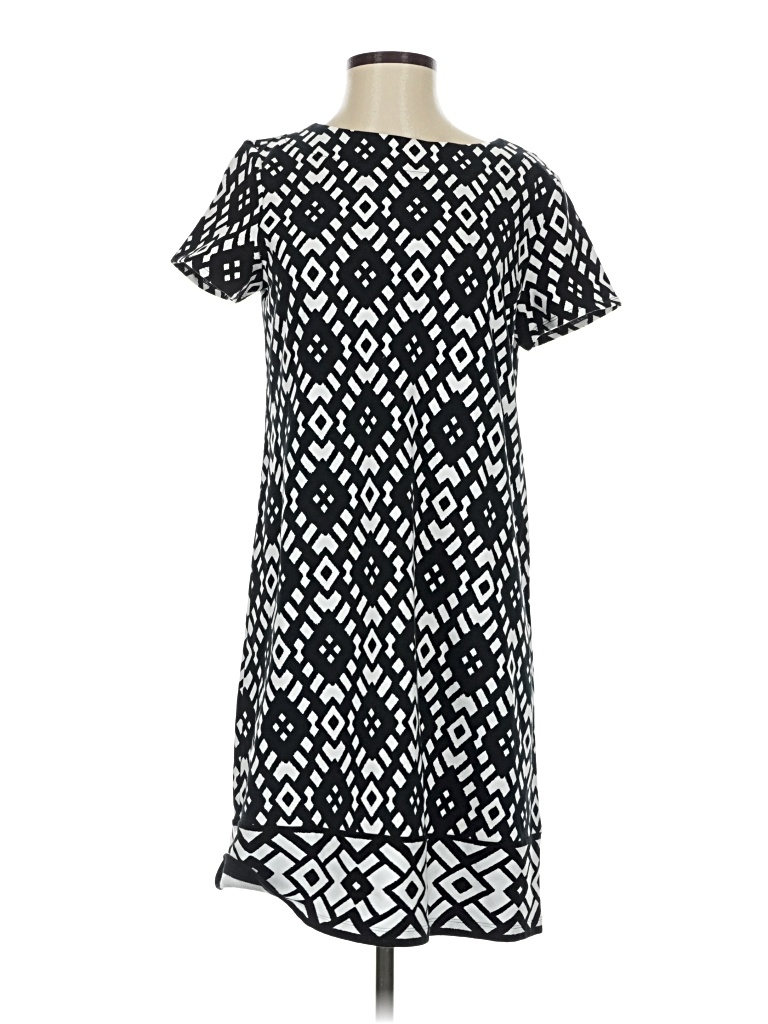 Pre-owned Susan Graver Casual Dress In Black