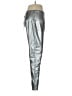 Athena Marie Metallic Silver Active Pants Size M - photo 4