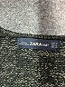 Zara Metallic Black Pullover Sweater Size M - photo 7