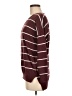 Cents of Style Stripes Burgundy Pullover Sweater Size Med - Lg - photo 5