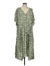 BLOOMCHIC 100% Rayon Green Casual Dress Size 28 waist - photo 1