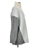Express Color Block Gray Pullover Sweater Size S - photo 4