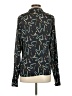 Assorted Brands 100% Polyester Print Black Long Sleeve Blouse Size S - photo 2