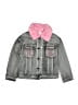 Monnalisa Gray Denim Jacket Size 8 - photo 1