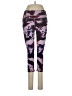 lucy Graphic Purple Active Pants Size M - photo 1