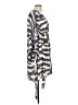 H&M 100% Polyester Animal Print Gray Casual Dress Size M - photo 4