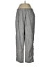Caslon 100% Linen Chevron-herringbone Gray Linen Pants Size M - photo 1
