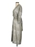 Alice + Olivia Metallic Silver Gray Casual Dress Size 2 - photo 5