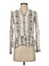 Lucky Brand Ivory Long Sleeve Blouse Size XS - photo 1