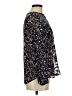 Rebecca Taylor Animal Print Black Blouse Size 8 - photo 4