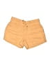 Athleta 100% Linen Solid Yellow Board Shorts Size 8 - photo 1
