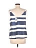 Trina Turk Blue Sleeveless Blouse Size M - photo 2
