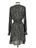 Prettygarden Animal Print Black Casual Dress Size S - photo 2