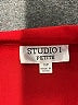 Studio 100% Polyester Red Short Sleeve Blouse Size 10 (petite) - photo 7