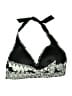 Perry Ellis 100% Polyester Chevron-herringbone Gray Black Swimsuit Top Size Lg (36DD) - photo 2