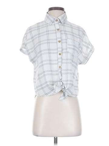Camellia Short Sleeve Button-Down Shirt (view 1)