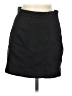 Free People Solid Black Denim Skirt Size 8 - photo 1