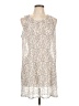 Three Eighty Two Ivory White Cocktail Dress Size L - photo 1