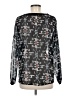 Elodie Black Long Sleeve Blouse Size M - photo 2