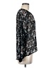 Elodie Black Long Sleeve Blouse Size M - photo 4