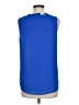 Naked Zebra 100% Polyester Blue Sleeveless Blouse Size M - photo 2