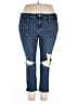 Torrid Hearts Blue Jeans Size 20 - photo 1