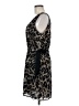 Sugar Lips 100% Polyester Animal Print Gray Casual Dress Size M - photo 5