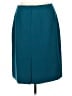Unbranded 100% Polyester Solid Teal Formal Skirt Size 12 - photo 2