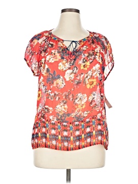 Valerie Stevens Short Sleeve Blouse