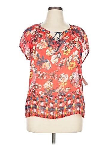 Valerie Stevens Short Sleeve Blouse (view 1)