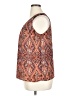 Rose + Olive 100% Polyester Orange Sleeveless Blouse Size XL - photo 5