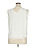 Versona 100% Polyester Ivory Sleeveless Blouse Size XL - photo 2