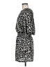 Xtaren 100% Polyester Print Black Casual Dress Size M - photo 5
