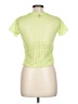 Derek Heart Green Short Sleeve Top Size L - photo 2