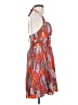 Guess 100% Polyester Argyle Orange Cocktail Dress Size 2 - photo 4