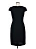 Connected Apparel Solid Black Casual Dress Size 6 - photo 2